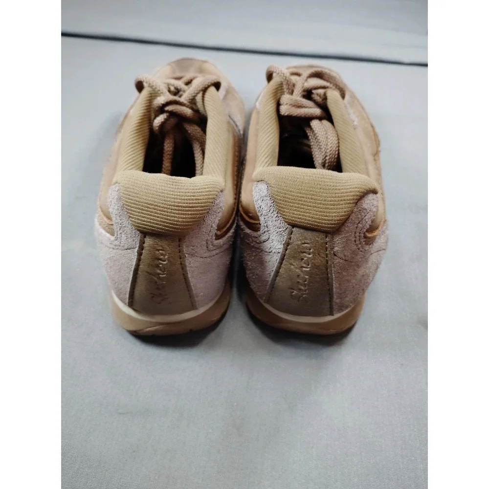 Skechers‎ Relax Fit Brown Leather Suede Cooled Memory Foam Shoes Women 8.5 Comfy